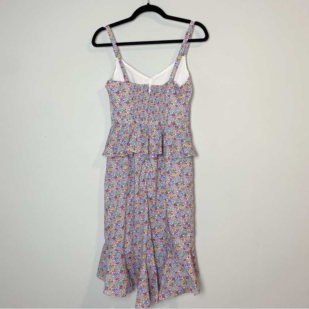 J. Crew Liberty Floral Cotton Sosi Ruffle Dress - Picture 7 of 10